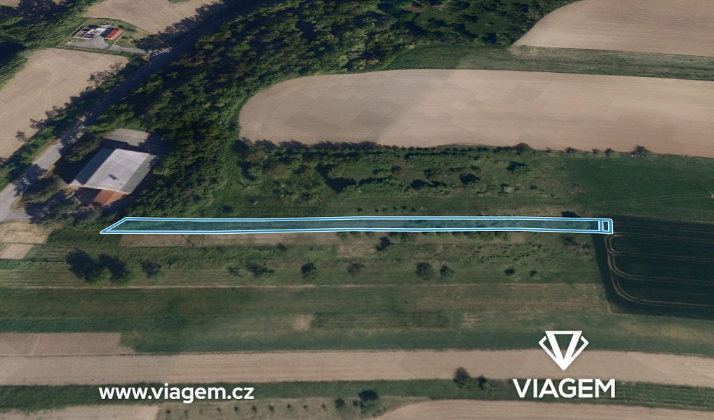 Prodej zahrady 1 175 m², Uhřice – náhled fotky 2