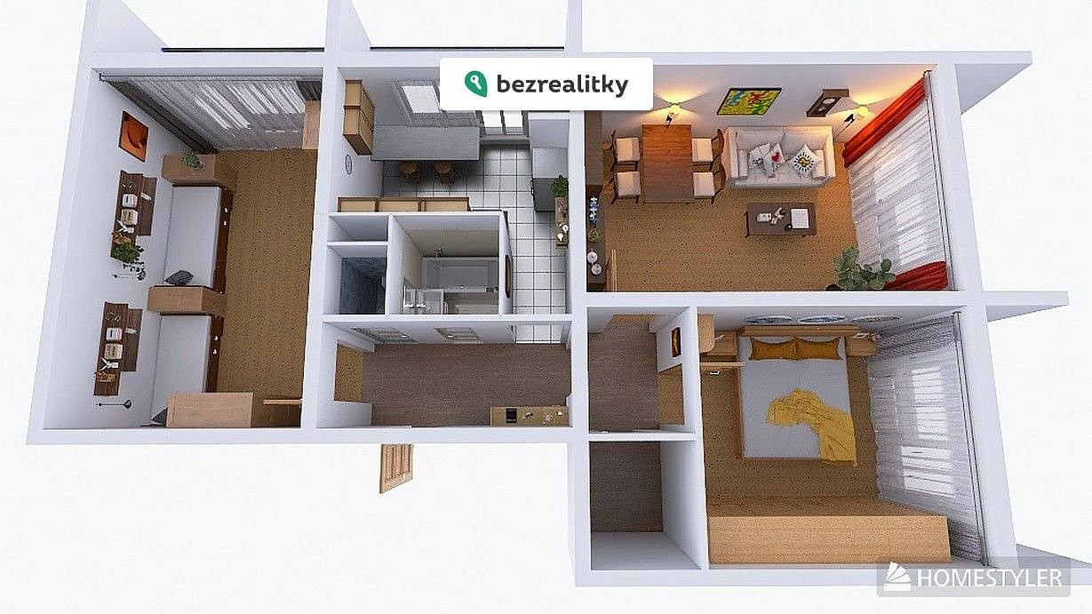 Prodej bytu 3+1 70 m² – fotografie 3