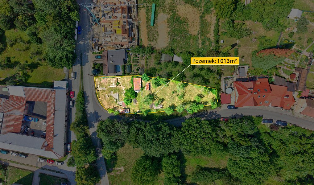 Prodej stavebního pozemku 1 013 m², Zlín – náhled fotky 5