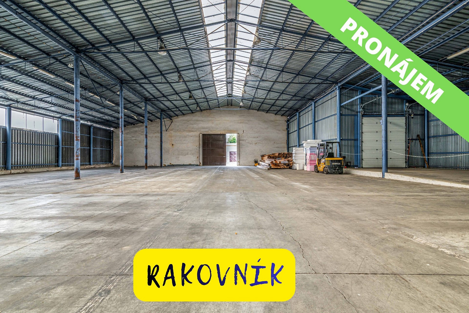 Pronájem skladovacích prostor 1 450 m²