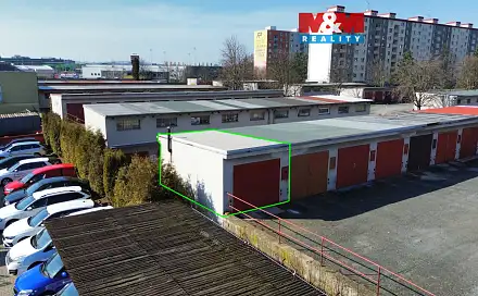 Prodej garáže, 19 m2, Třebíč, ul. Spojovací, Spojovací, Třebíč - Horka-Domky