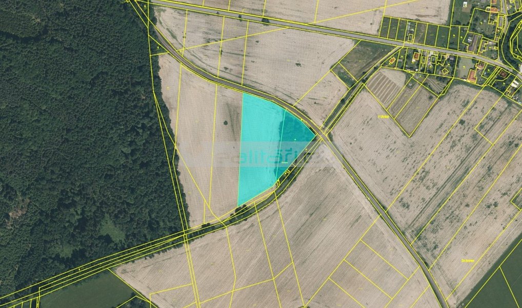 Prodej pole 16 816 m², Kornatice – fotka 1 z 4