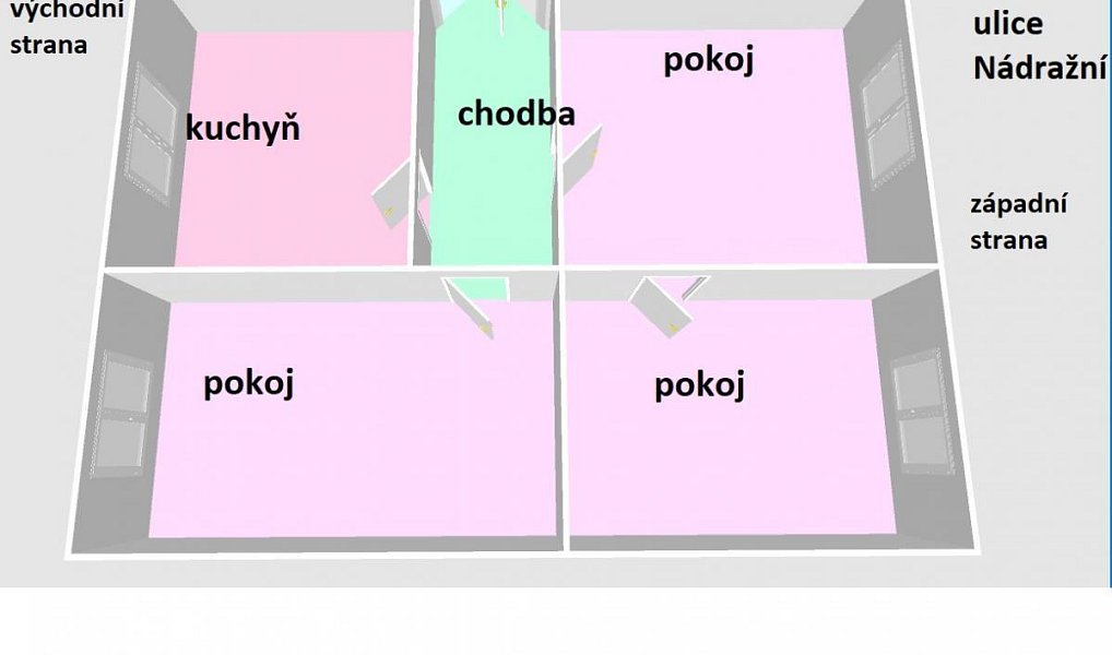 Prodej bytu 3+1 78 m², Krnov – náhled fotky 2