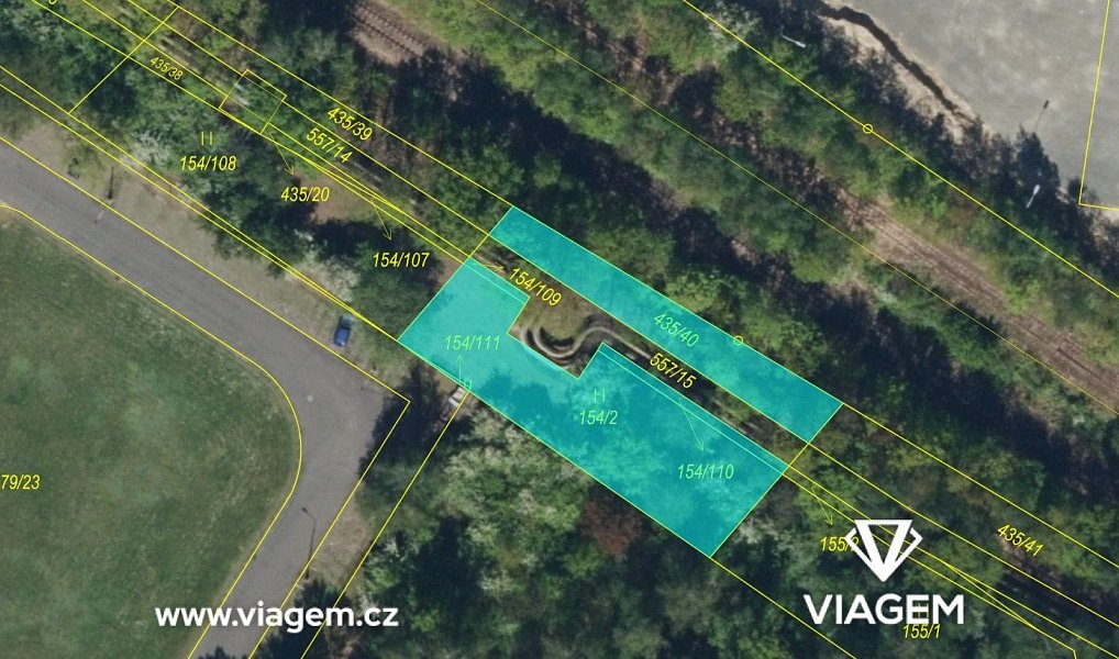 Prodej pole 788 m², Pardubice – náhled fotky 3