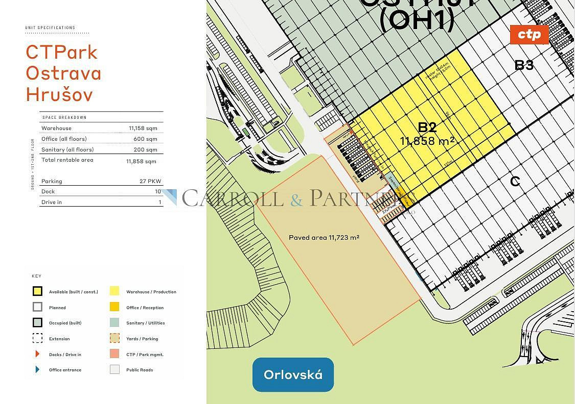 Pronájem skladovacích prostor 2 000 m² – fotografie 4