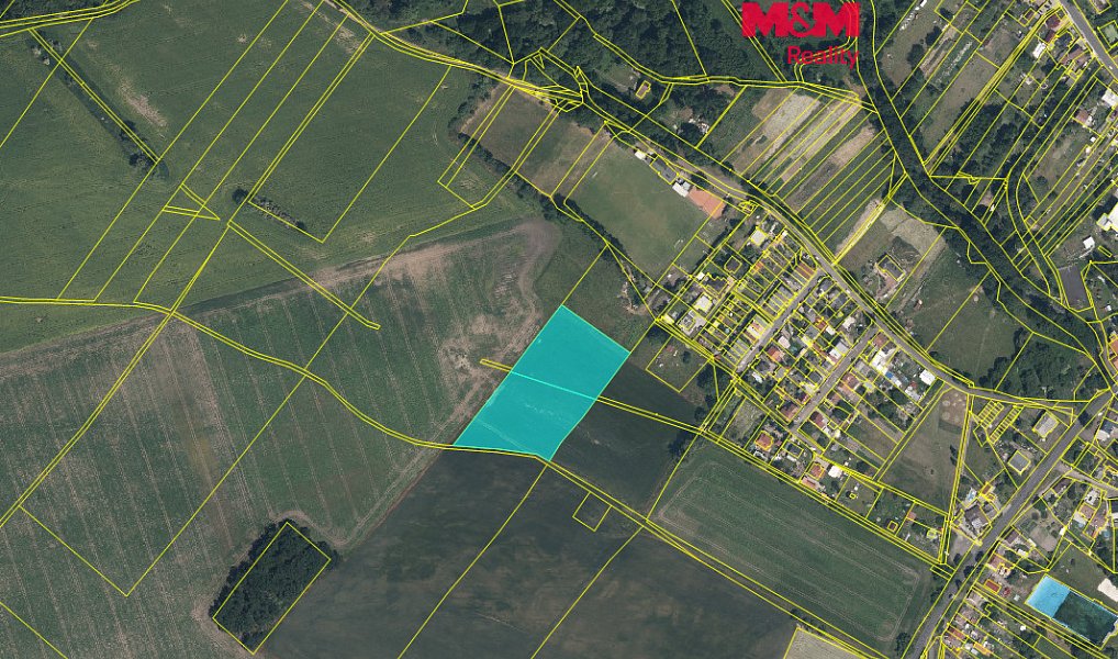 Prodej pozemku, 10482 m², Chomutov, Údlice