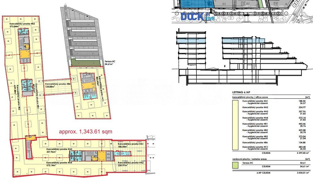 Pronájem kanceláře 330 m², Praha – náhled fotky 3