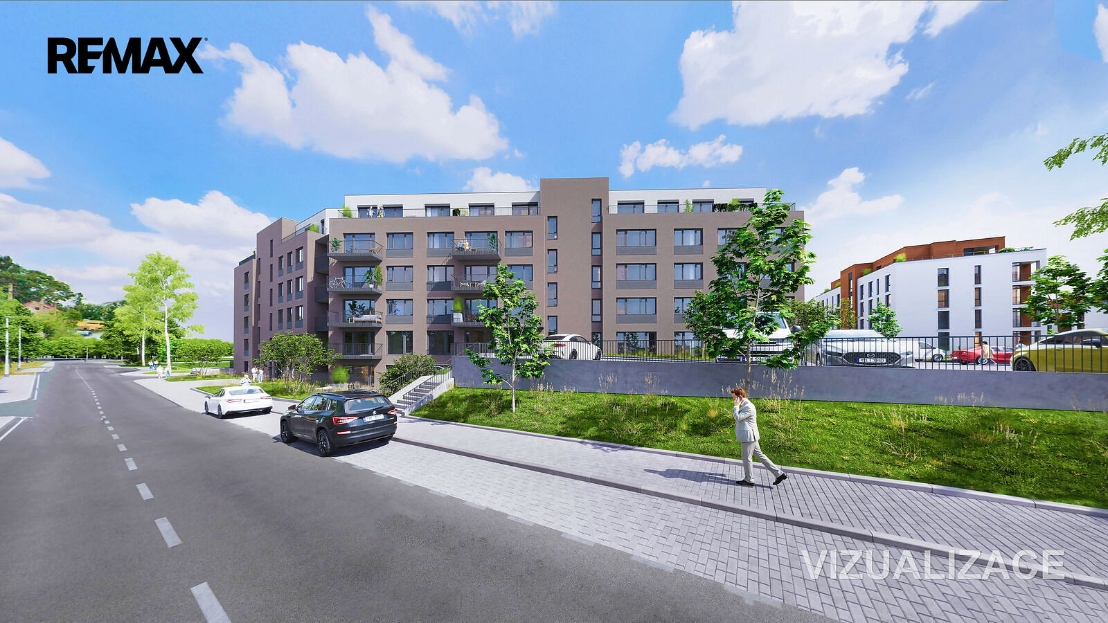 Prodej nového bytu 4+kk, 100,6 m² s lodžií Cihlářka Kolín, energetická třída A