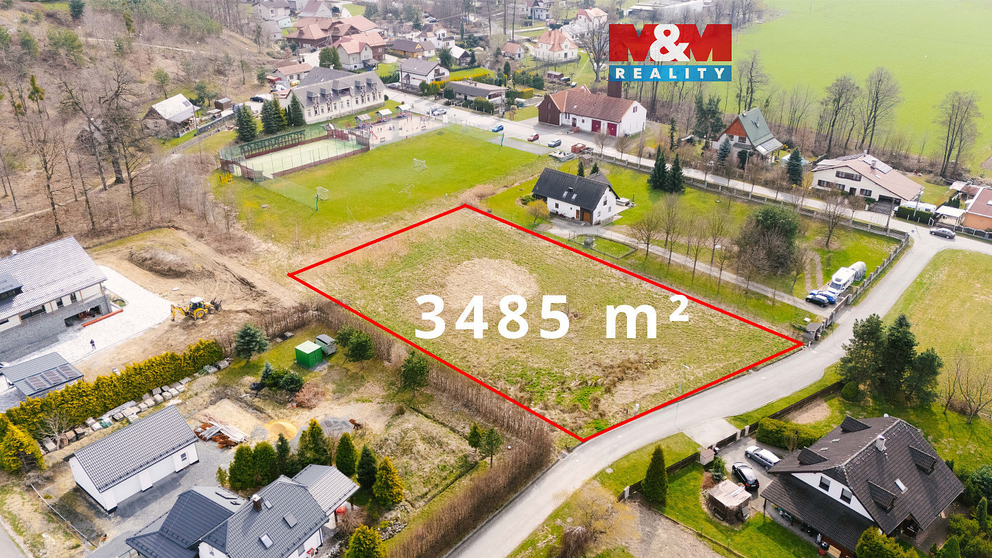 Prodej stavebního pozemku 3 485 m²