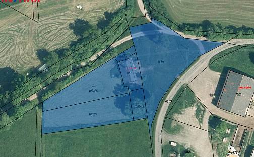 Prodej stavebního pozemku 4 741 m², Žihobce - Kadešice, okres Klatovy