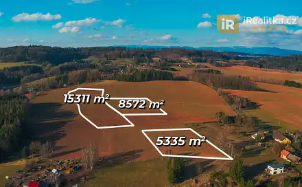 Prodej pole 29 218 m², Nová Paka, okres Jičín