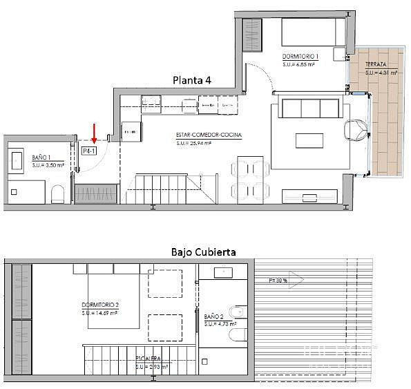 Pis 3+kk – Esplugues de Llobregat, la Plana, Baix Llobregat - Vista 3
