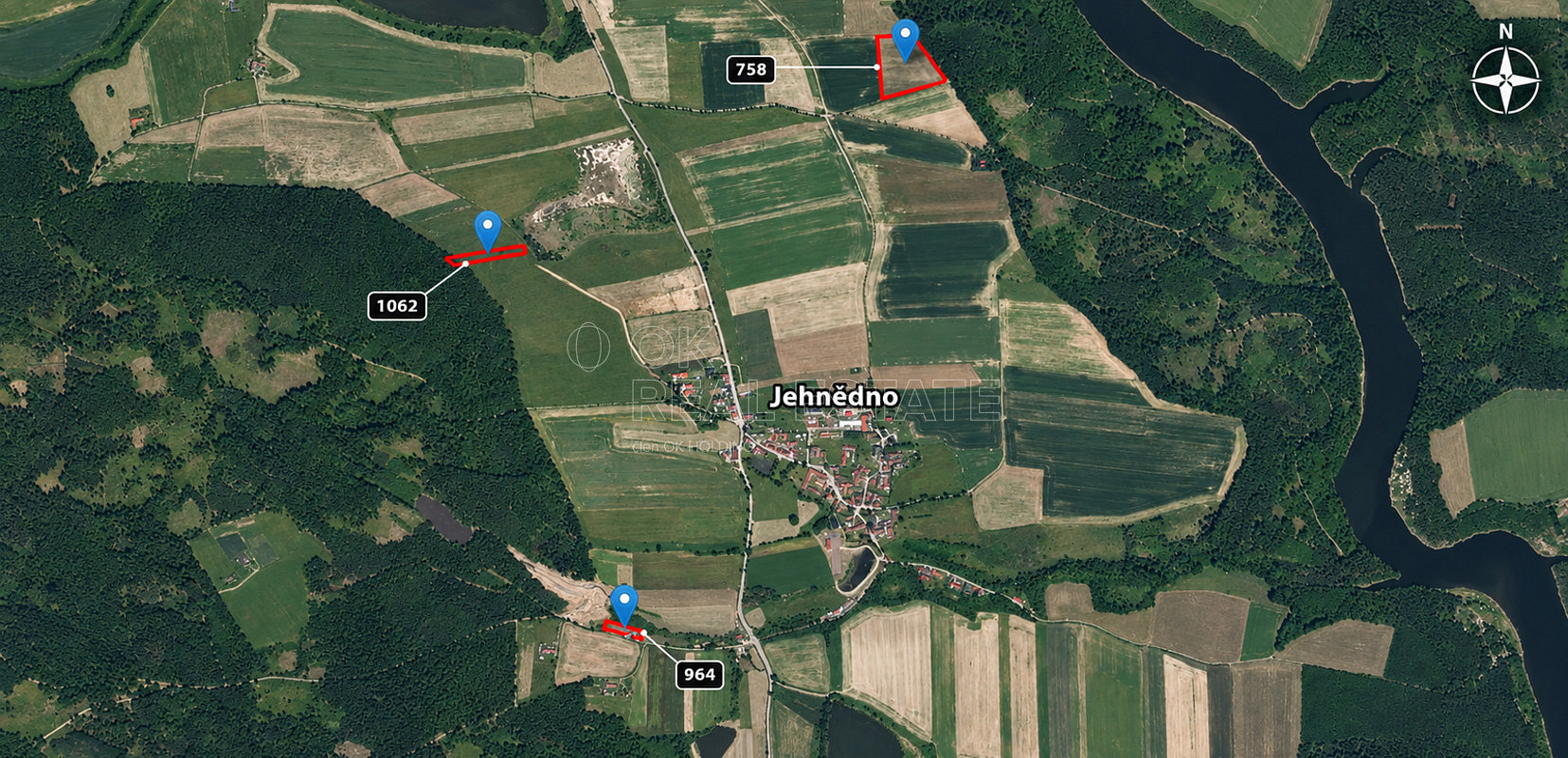 Prodej pole 26 614 m²