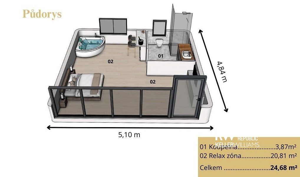 Prodej chaty/chalupy 25 m² s pozemkem 455 m², Vejprty – náhled fotky 5