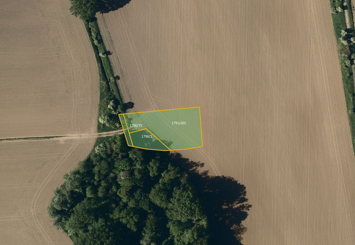 Prodej pole 3 422 m² — photo 3