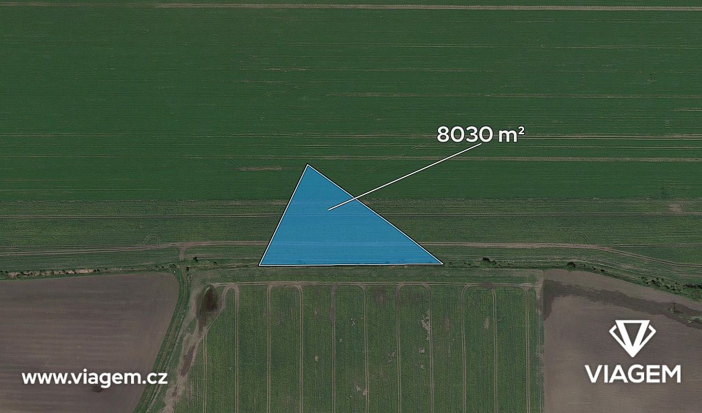 Prodej pole 1 606 m², Jabkenice – náhled fotky 2