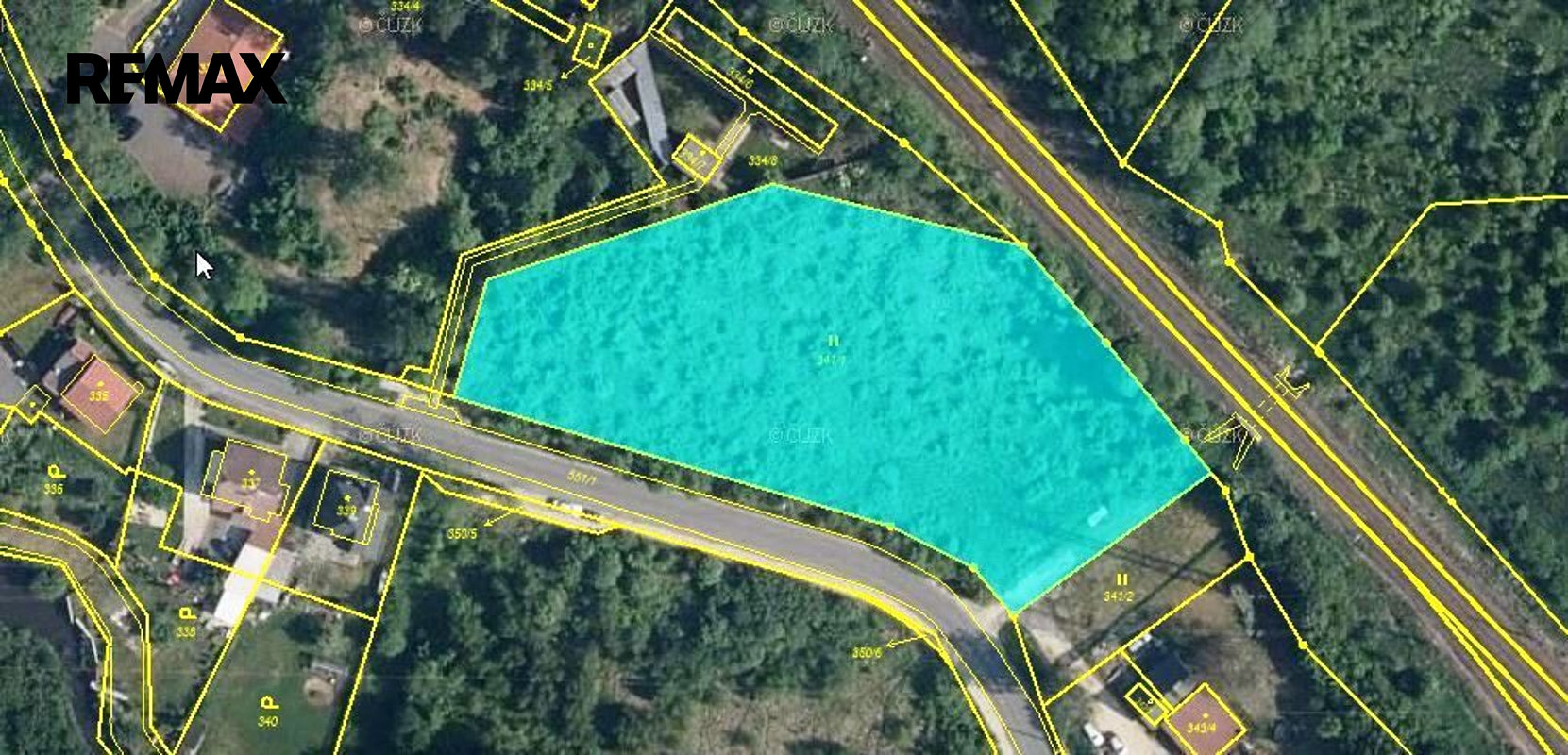 Prodej stavebního pozemku 4 885 m²