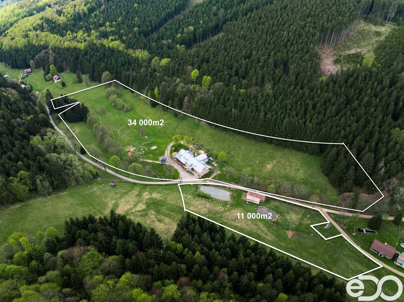 Prodej ubytovacího objektu 1 400 m²