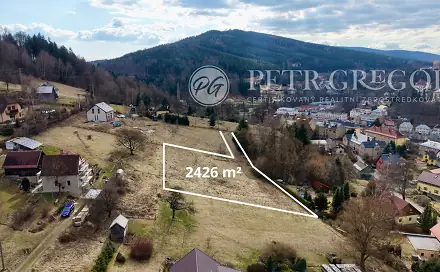Prodej stavebního pozemku 2 426 m², Tanvald, okres Jablonec nad Nisou