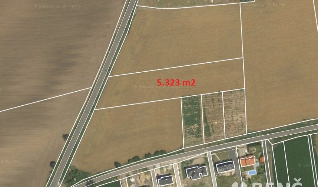 Prodej stavebního pozemku 5 323 m², Terezín – náhled fotky 3
