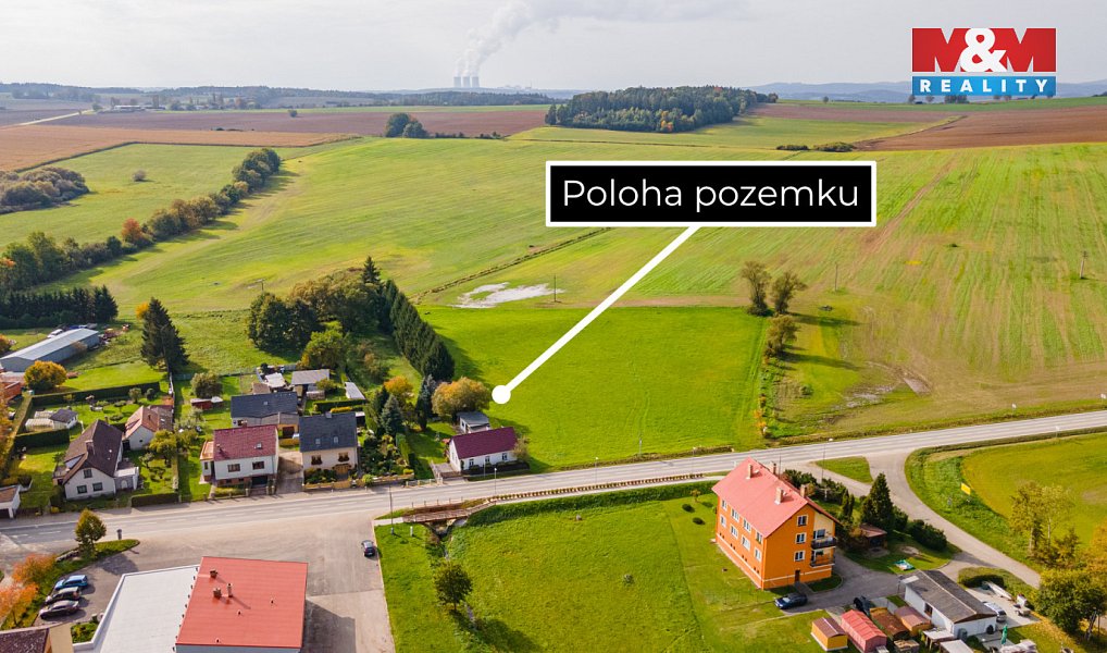 Prodej stavebního pozemku 2 061 m², Žimutice – náhled fotky 3