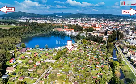 Prodej zahrady 196 m², U Blatského rybníka, Strakonice - Strakonice II