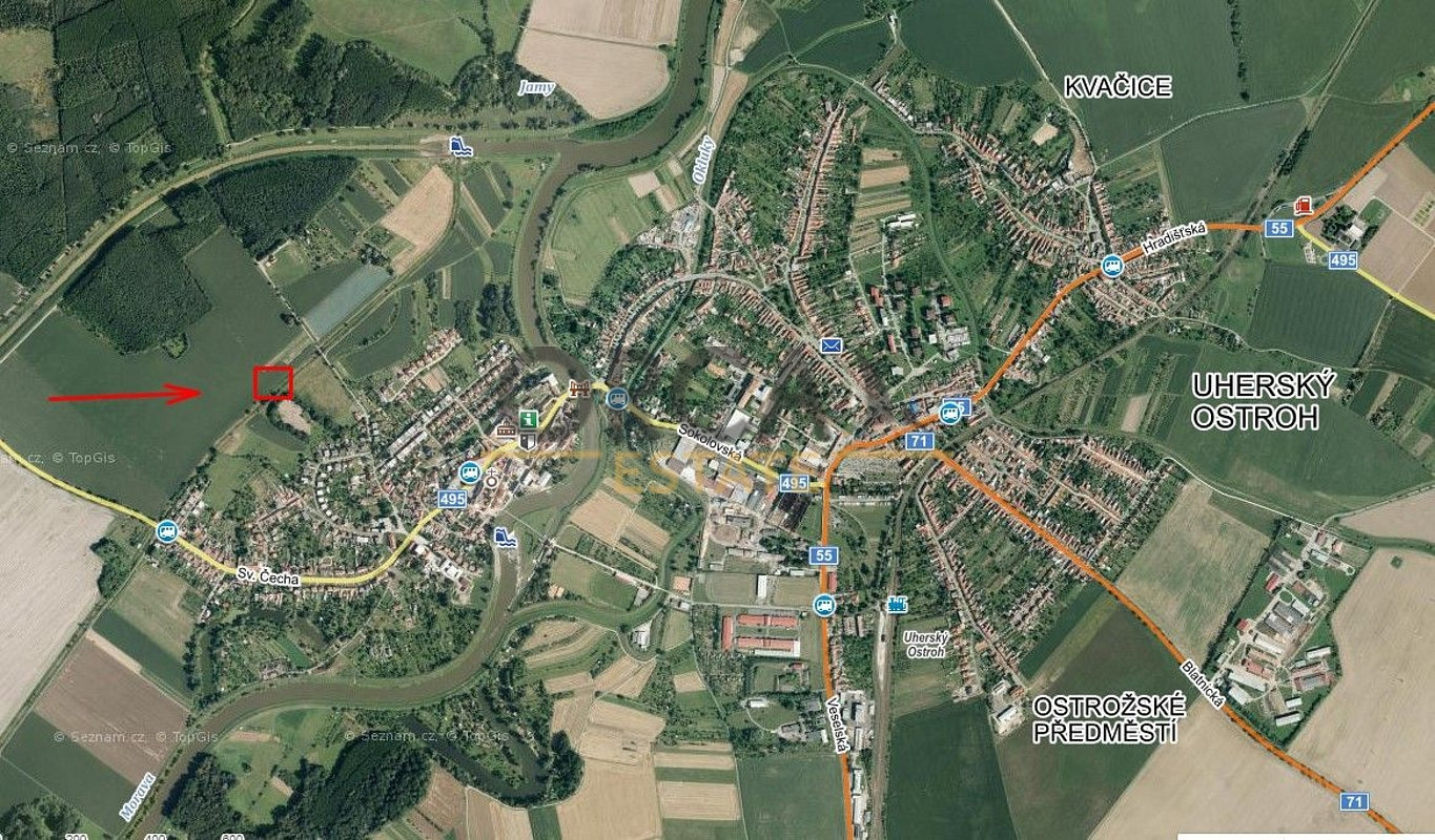 Prodej pole 552 m² – fotografie 3