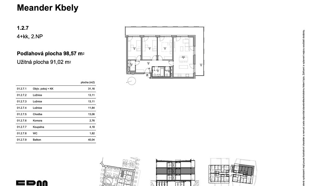 Prodej bytu 4+kk 99 m², Praha – náhled fotky 5