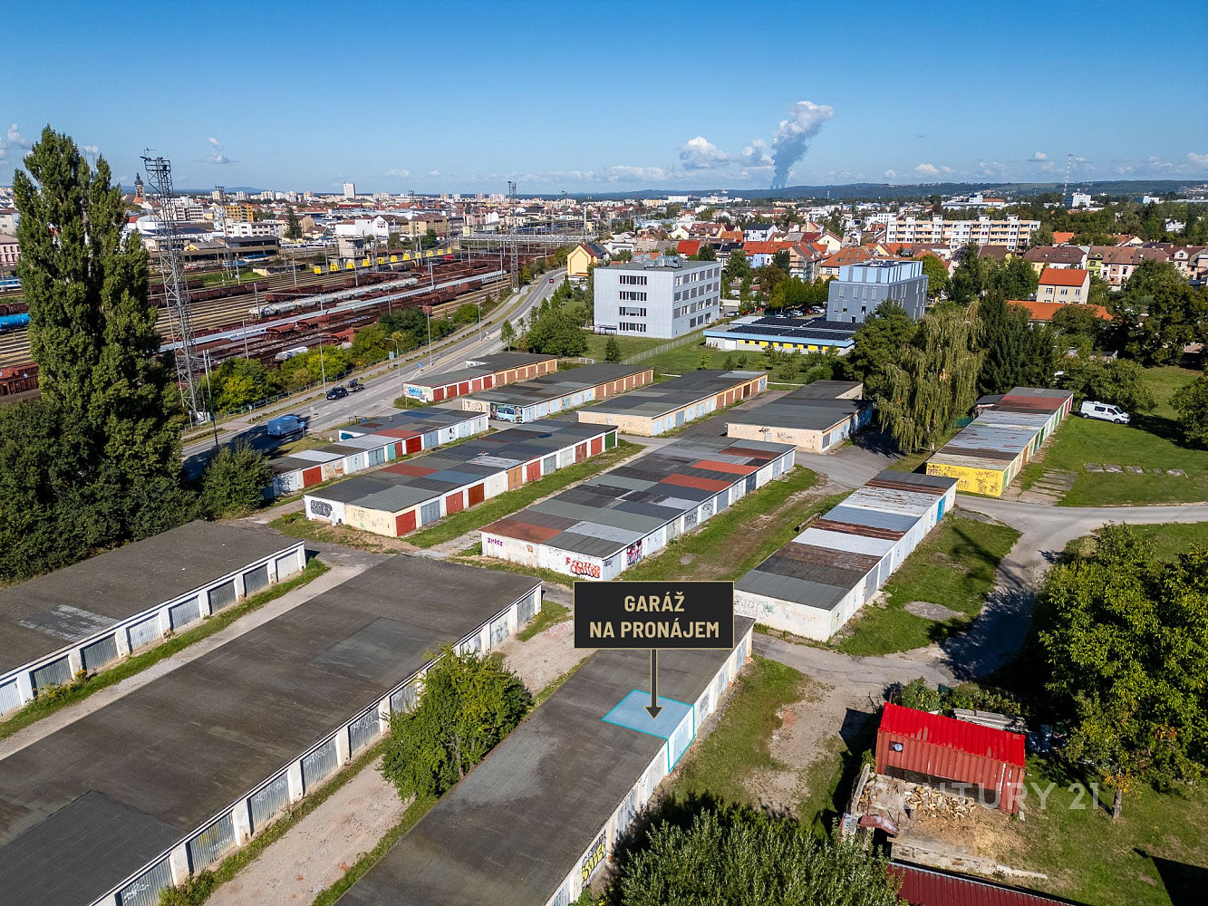 Pronájem garáže, Suché Vrbné, České Budějovice