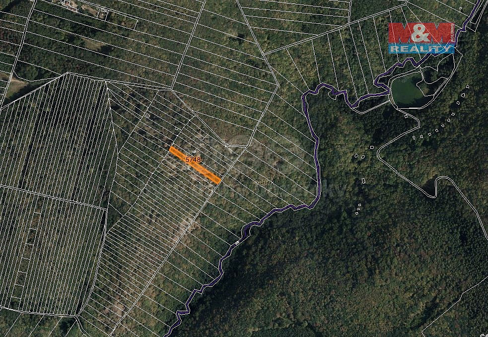 Prodej lesa 1 781 m²