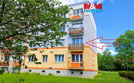 Pronájem bytu 2+1 50 m²