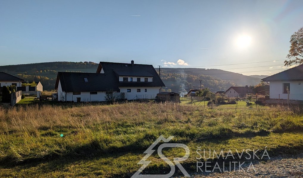 Prodej stavebního pozemku 960 m², Vimperk – náhled fotky 2