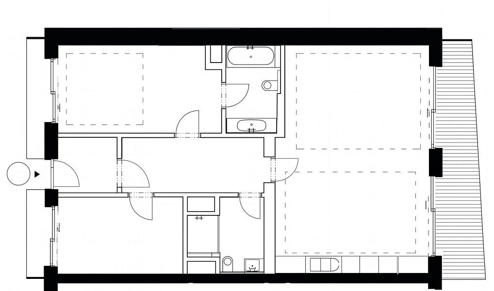 Pronájem bytu 3+kk 101 m², Praha – náhled fotky 19