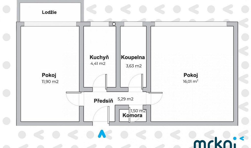 Prodej bytu 2+1 43 m², Šumperk – náhled fotky 19