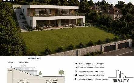 Prodej stavebního pozemku 737 m², Praha 5