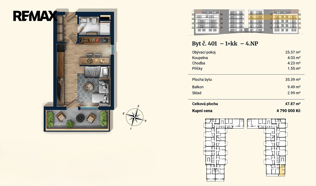 Prodej bytu 1+kk 35 m², Plzeň – náhled fotky 4