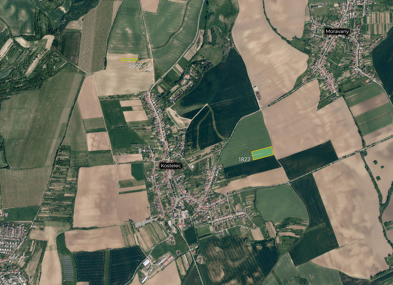 Prodej pole 14 542 m²