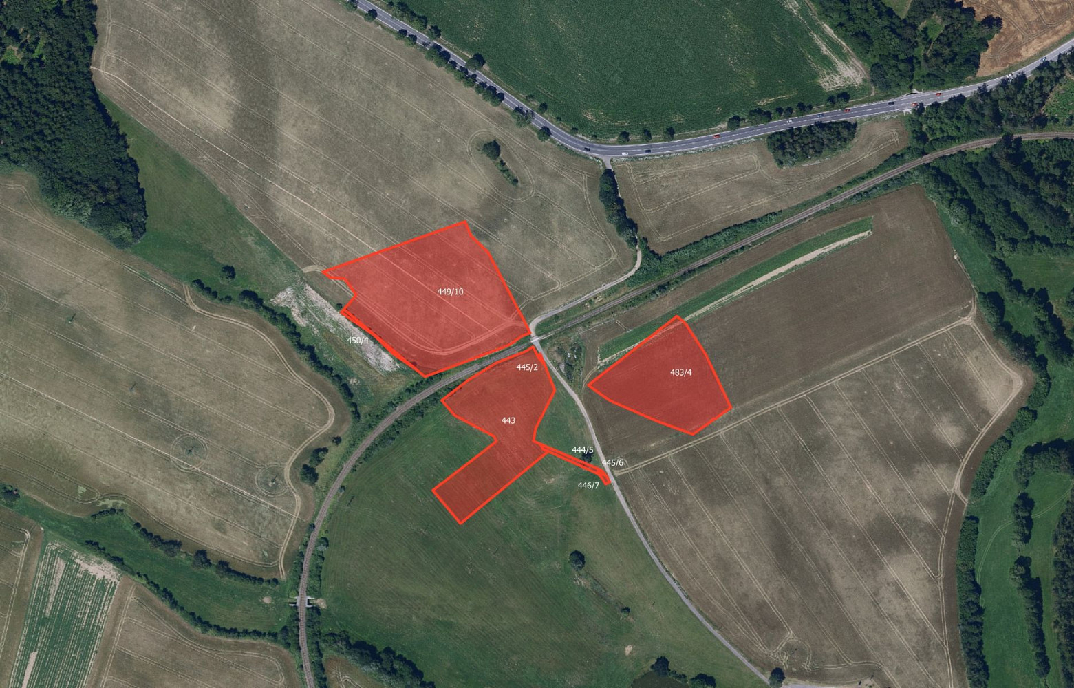 Prodej pole 23 281 m²