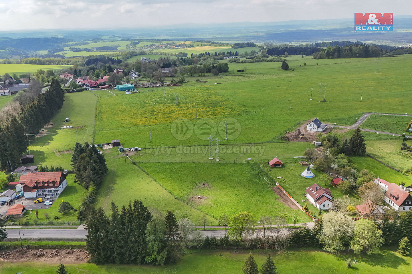 Prodej stavebního pozemku 4 038 m² – fotografie 3