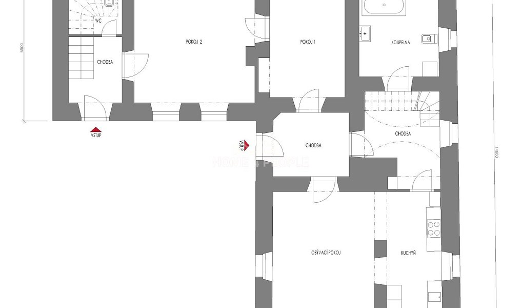 Prodej domu 190 m² s pozemkem 1 084 m², Vysoký Chlumec – náhled fotky 60