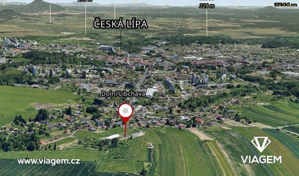 Prodej stavebního pozemku 1 224 m², Česká Lípa – náhled fotky 5