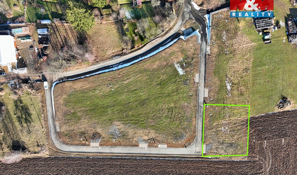 Prodej stavebního pozemku 822 m², Nová Ves u Chotěboře – náhled fotky 4