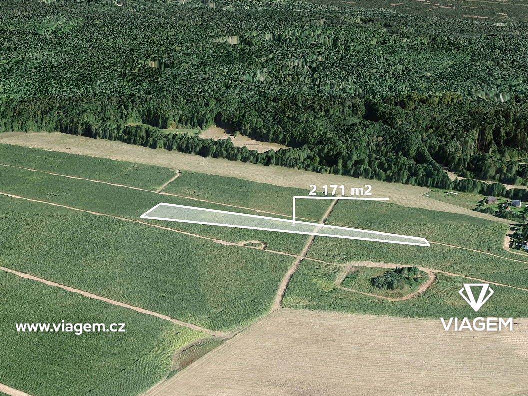 Prodej pole 1 085 m² – fotografie 2