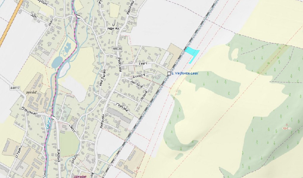 Prodej pole 2 183 m², Vikýřovice – náhled fotky 4