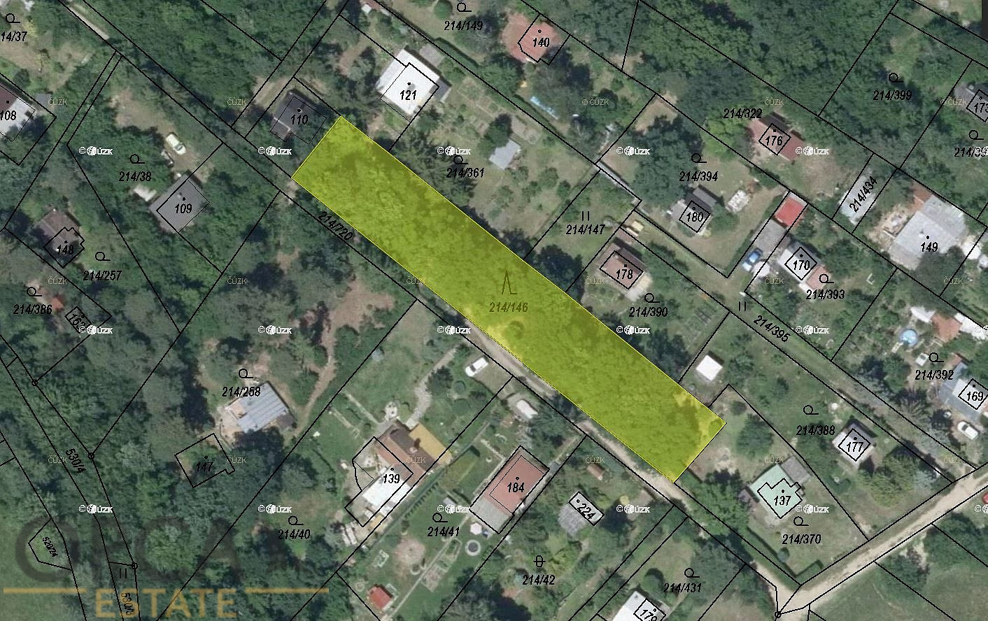 Prodej lesa 1 251 m²