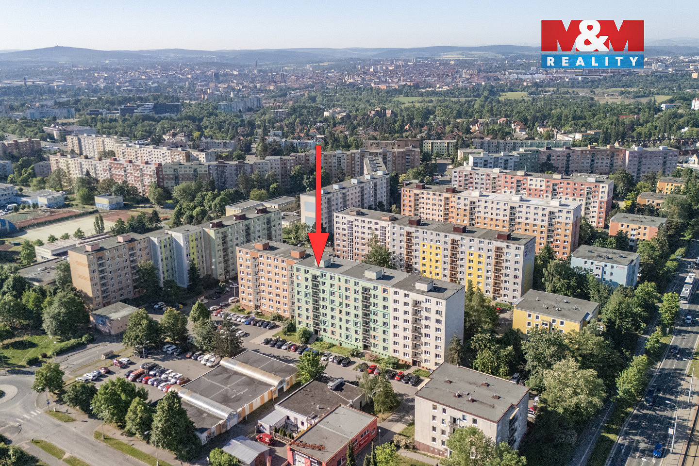 3+1 Apartment in Plzeň, Berlín, Bolevec – pohled 2