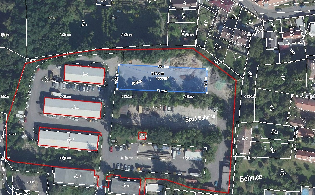 Pronájem pozemku 100 m² – fotografie 3