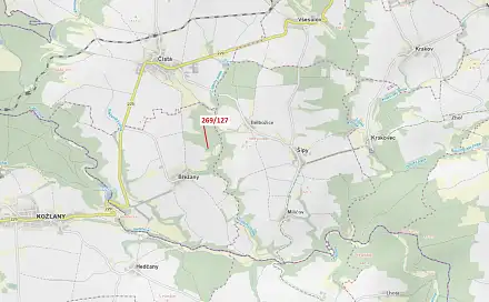 Dražba lesa 186 m², Břežany