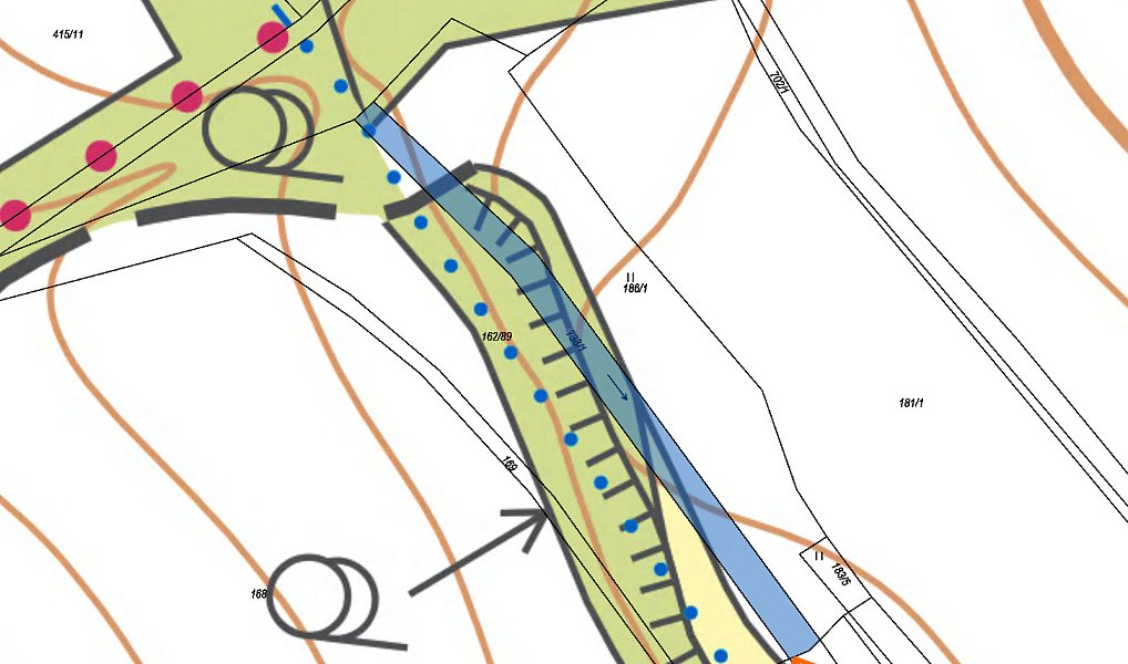 Prodej pozemku 229 m², Třebíč – náhled fotky 3