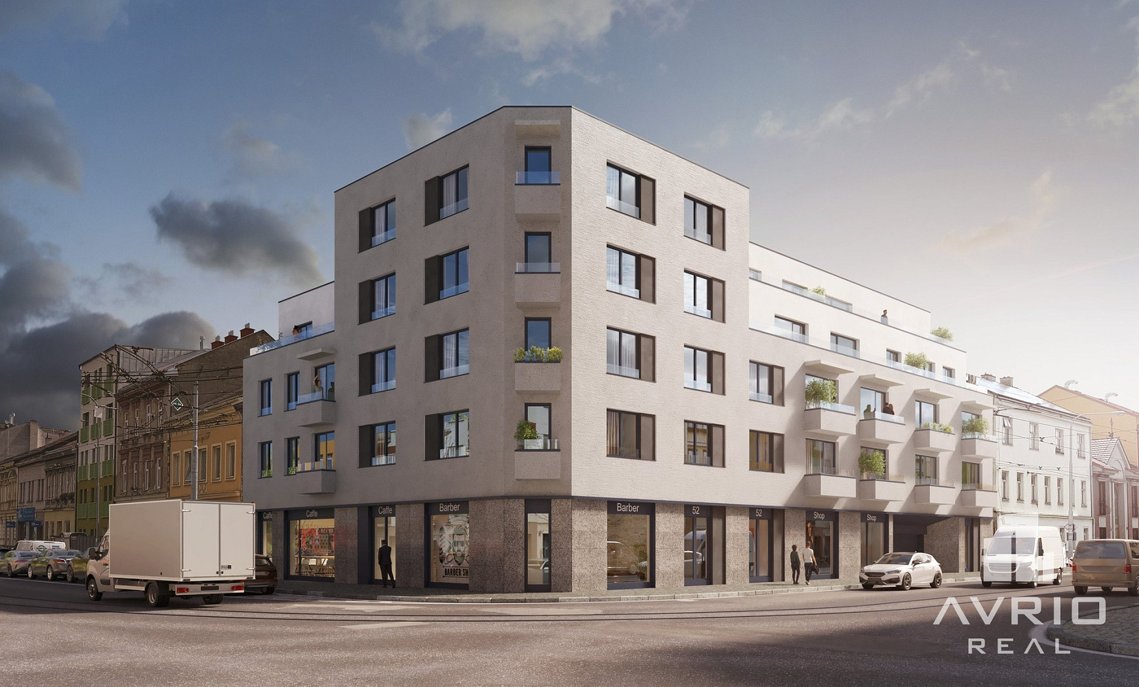 Byt 1+kk – Brno, Husovice – pohled 3